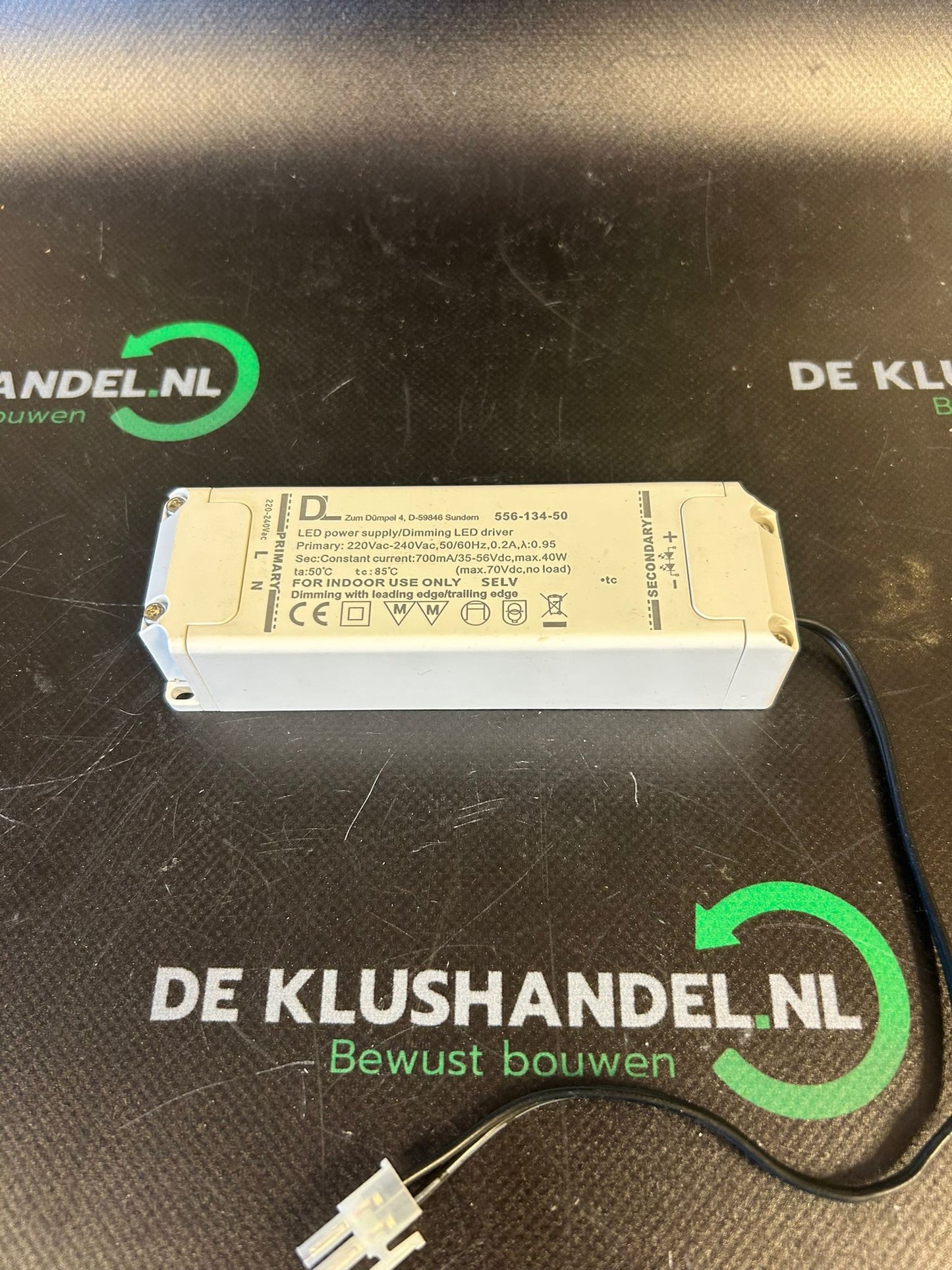 DL dimmable led power supply / driver 556-134-50