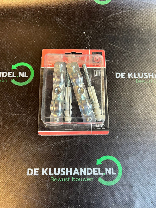 Sanifit CV beugel T vorm dubbel met plug